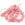 Grossiste en Perle ovales roulé en jade rose 10x12-14mm - Trou: 0.8mm (1 fil-37cm)
