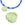 Perlen Einzelhandel Geschnitzter Muschelanhänger aus grünem Fluorit, 13 mm – Loch: 0,5 mm (1)