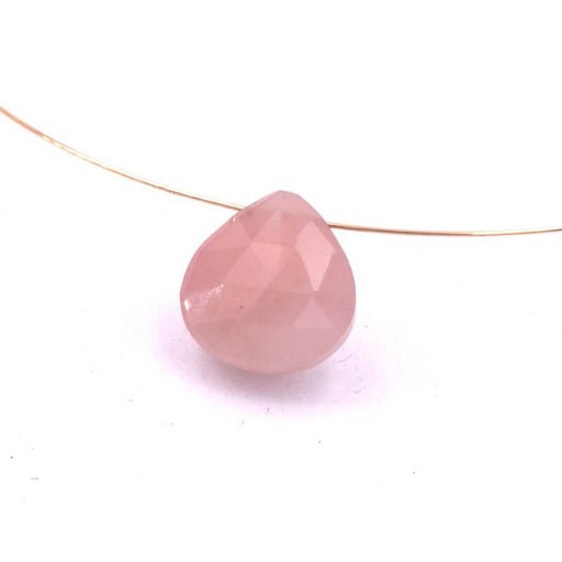Kaufen Sie Perlen in der Schweiz Birnentropfen-Perlenanhänger facettierter Guavenquarz 11 x 10 mm (1)