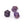 Grossiste en Perles polygone améthyste 8-10x10mm - Trou :1mm (3)