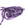 Perlen Einzelhandel Facettierte Rondelle-Perle, Jade, violett getönt, Amethyst, 4 x 2–3 mm – Loch: 1 mm (1 Strang – 35 cm)