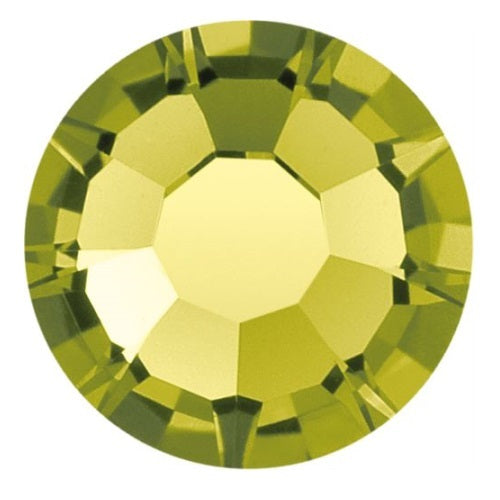 Kaufen Sie Perlen in der Schweiz FlatBack Preciosa Olivine ss34-7.05mm (12)