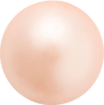 Kaufen Sie Perlen in der Schweiz Preciosa Peach runde Perlen – Perleffekt – 12 mm (5)