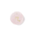 Pendentif quartz rose 12mm signe astrologique Scorpion - Trou: 1mm (1)