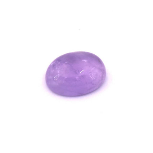 Kaufen Sie Perlen in der Schweiz Ovaler Amethyst-Cabochon - 10x8mm (1)