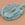 Perlen Einzelhandel Heishi Rondelle Perle Aquamarin 5x2-3mm - Loch: 0,5mm (1 Strang-32cm)