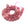 Vente au détail Perles ronde quartz fraise 8mm - Trou: 1mm (1fil-38cm)