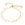 Perlen Einzelhandel Kette für verstellbares Armband Rolo Mesh - Edelstahl Gold 2x13cm (1)
