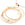 Perlengroßhändler in der Schweiz Armreif Dünner goldener Edelstahl - 65 mm x 0,8 mm (1 Satz von 7)