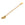 Perlen Einzelhandel Verlängerungskette und Karabinerverschluss - 5 cm Edelstahl Gold (1)