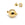 Perlengroßhändler in der Schweiz Magnetverschluss Rund Edelstahl Gold 15x10mm (1)