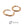 Vente au détail Boucles d'Oreilles Créole Huggie en Acier Doré - 13x1.6mm (2)