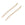 Perlengroßhändler in der Schweiz Verlängerungsketten Gold Edelstahl Flach - 50x3mm (2)