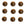 Grossiste en Perles Rondelles en Bois de noyer 7x8mm, Trou: 1,5mm (100)