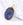 Vente au détail Pendentif Ovale Sculpté Scarabée ethnique Lapis Lazuli Sertis Argent 925 doré or fin 15x12mm (1)