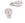 Perlen Einzelhandel Charms Anhänger Tropfen Ethnisch Metall Farbe Platin 8mm