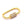 Perlen Einzelhandel Ovaler Anhänger mit Zirkonia-Verbindungsmutter Gold Farbe  27x17x2.5mm (1)