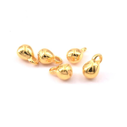 Anhänger Tropfen Goldene Qualität 24K - 4x5mm (5)