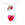Perlen Einzelhandel Herzanhänger 8 mm rosa Turmalin mit goldgefülltem Ring (1)
