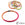 Grossiste en Bracelet jonc corne laqué violet fuchsia betterave 65mm - Epaisseur : 3mm (1)