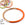 Vente au détail Bracelet jonc corne laqué orange tangelo 60-63mm - Epaisseur : 3mm (1)