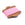 Vente au détail Cordon Nylon Torsadé Ciré Brésilien ROSE Bonbon 0,65mm - Bobine de 20m (1)