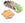 Perlen Einzelhandel Verdrehte Schnur Nylon Gewachste Brasilien orange Papaya 0,65mm - Rolle 20m (1)