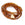 Perlen Einzelhandel Lange Halskette Armband Rocailles Topas auf Gummizug - Goldenes Herz 10x11mm (1)