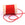 Grossiste en Cordon nylon soyeux torsadé rouge 1.5mm (2m)