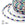 Perlen Einzelhandel Geflochtene Baumwollkordel Turquoise und Lilac- Goldfaden, 1,5mm  (Spule- 4m)