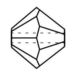 Kaufen Sie Perlen in der Schweiz Preciosa Crystal Labrador 00030 270 Lab 2,4x3mm Doppelkegel (40)