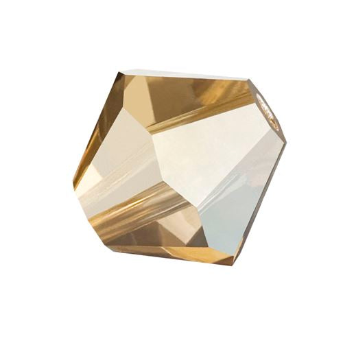 Preciosa Crystal Golden Flare Full 00030 238 Gif 2X - 2,4x3mm Doppelkegel (40)