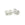 Perlen Einzelhandel Ohrstecker-Verschlüsse Silberfarben 6mm (10)