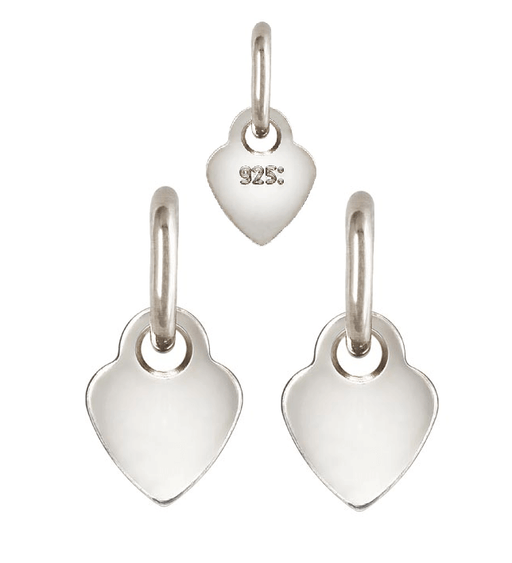 Achat Breloque Coeur Plat Avec Anneau Argent 925 3,5mm (2)