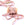 Perlen Einzelhandel Seidenband Rose Petal Crinkle Ausgefranster Recycelter Sari 3cm (1m)