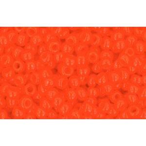 cc50 - perles de rocaille Toho 11/0 opaque sunset orange (10g)