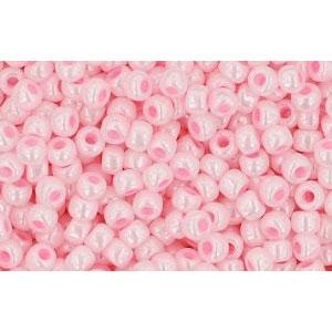 cc126 - perles de rocaille Toho 11/0 opaque lustered baby pink (10g)
