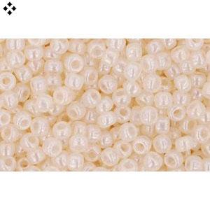 Achat cc147 - perles de rocaille Toho 11/0 ceylon light ivory (10g)