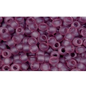 Achat cc6bf - perles de rocaille Toho 11/0 transparent frosted medium amethyst (10g)