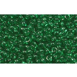 cc7b - Toho rocailles perlen 11/0 transparent grass green (10g)