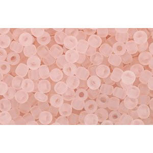 Achat cc11f - perles de rocaille Toho 11/0 transparent frosted rosaline (10g)