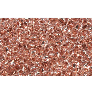 Achat cc740 - perles de rocaille Toho 11/0 copper lined crystal (10g)