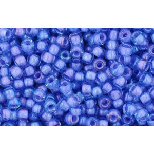 cc934 - perles de rocaille Toho 11/0 light sapphire/ opaque purple (10g)