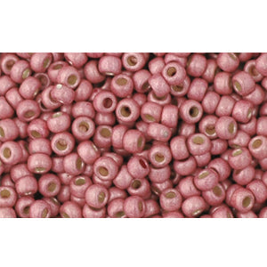 Achat ccpf553f - perles de rocaille Toho 11/0 matt galvanized pink lilac (10g)