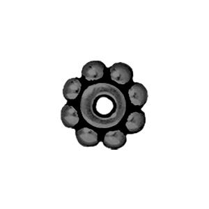 Achat Perle rondelle métal plaqué gunmétal 6mm (10)