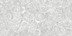 Achat cc1 - perles de rocaille Toho 6/0 transparent crystal (10g)