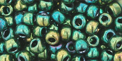 Achat cc83 - perles de rocaille Toho 6/0 métallic iris brown (10g)