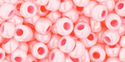 cc811 - perles de rocaille toho 6/0 opaque pastel peach blossom (10g)