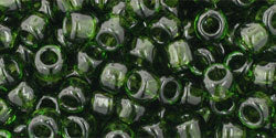 cc940 - perles de rocaille Toho 6/0 transparent olivine (10g)