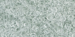 Kaufen Sie Perlen in der Schweiz cc1 - Toho rocailles perlen 8/0 transparent crystal (10g)
